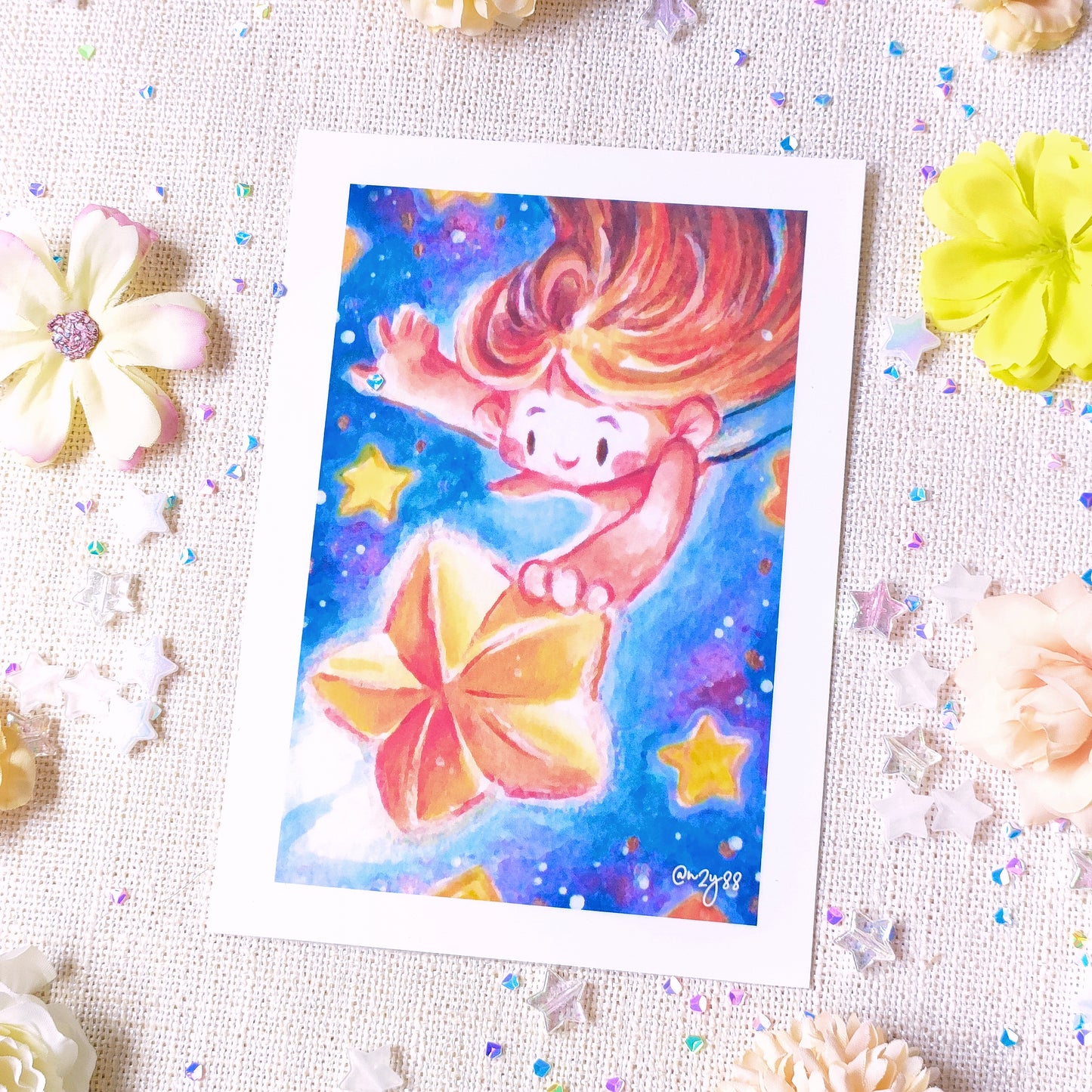 A6 Photo Prints: DoodleWash June & July Illustrations