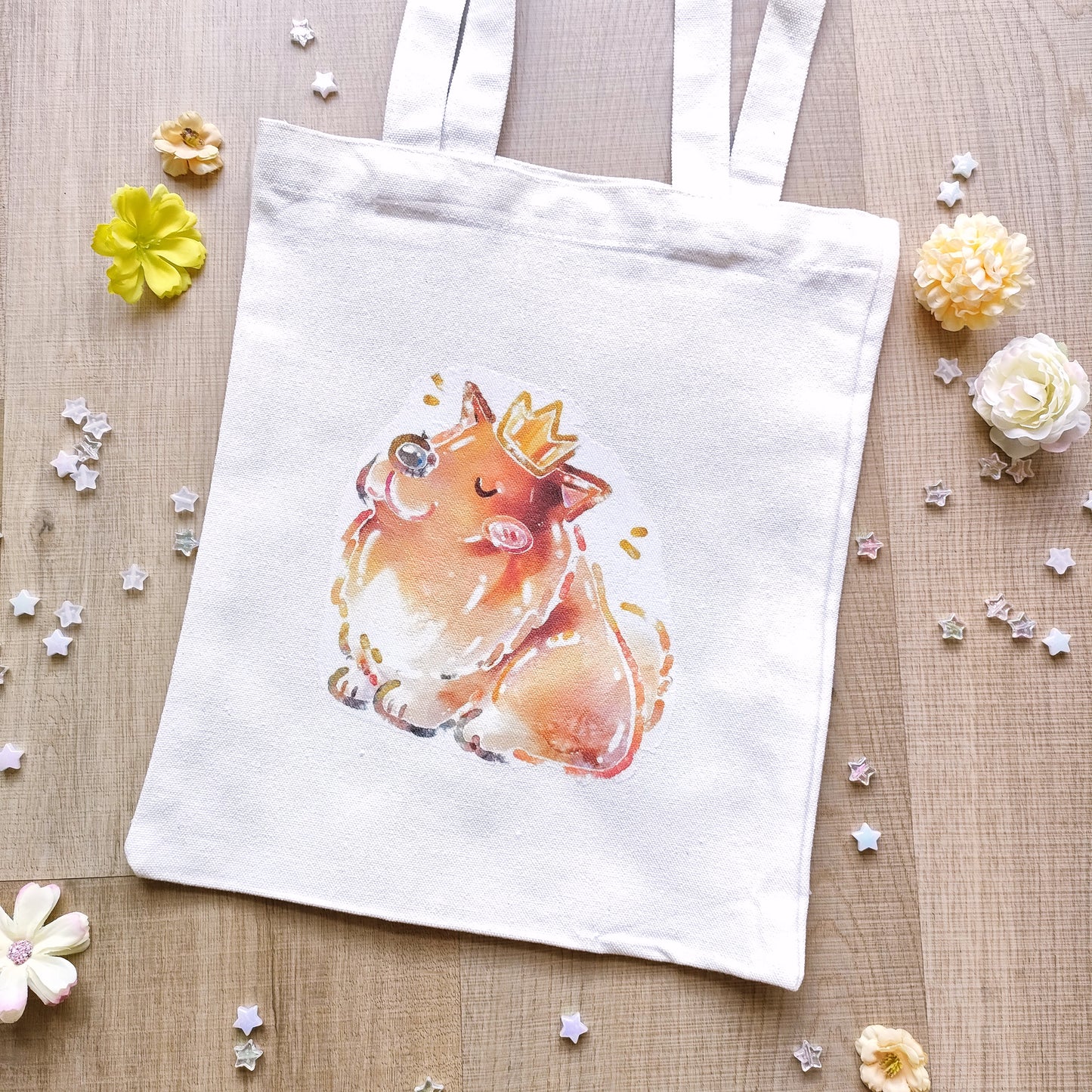 Customisable Tote Bag Heat Transfer Printing (Event-friendly)(Chat first)