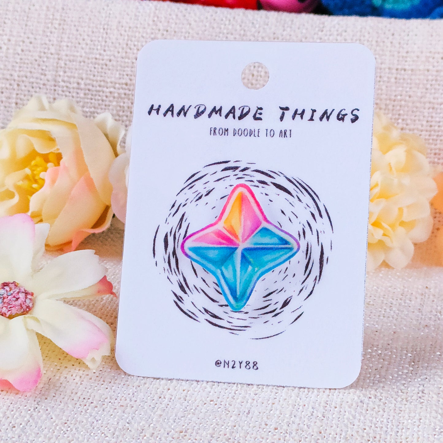 Handmade Shrink Accessories: Genshin Impact Series Pins