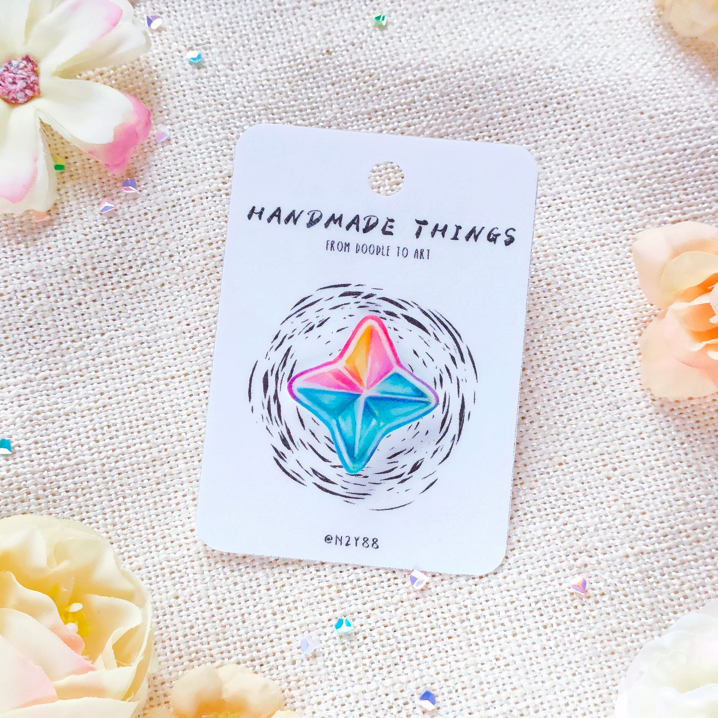 Handmade Shrink Accessories: Genshin Impact Series Pins