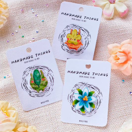 =UPDATED= Handmade Shrink Accessories: Zelda Series Pins