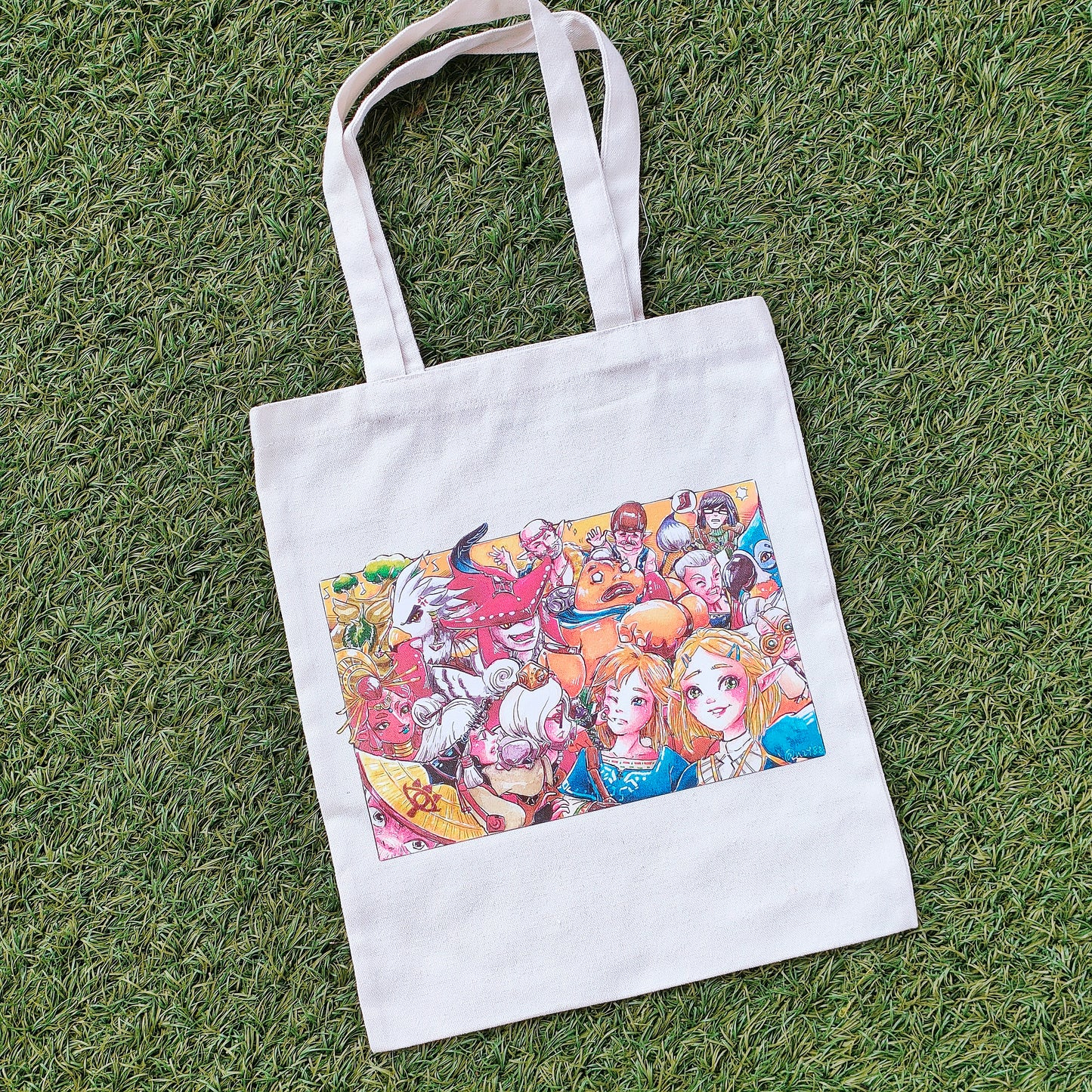 [[SALE]] Printed Tote Bags: Legend of Zelda Series (Linktober 2020)