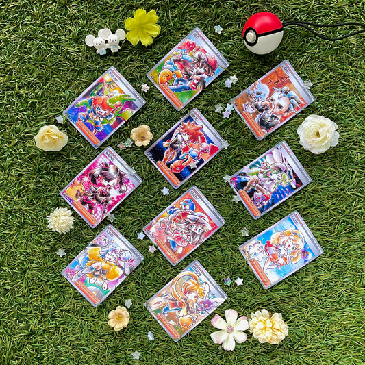 Custom Cards Set 1: Pokémon Trainers (10 designs)