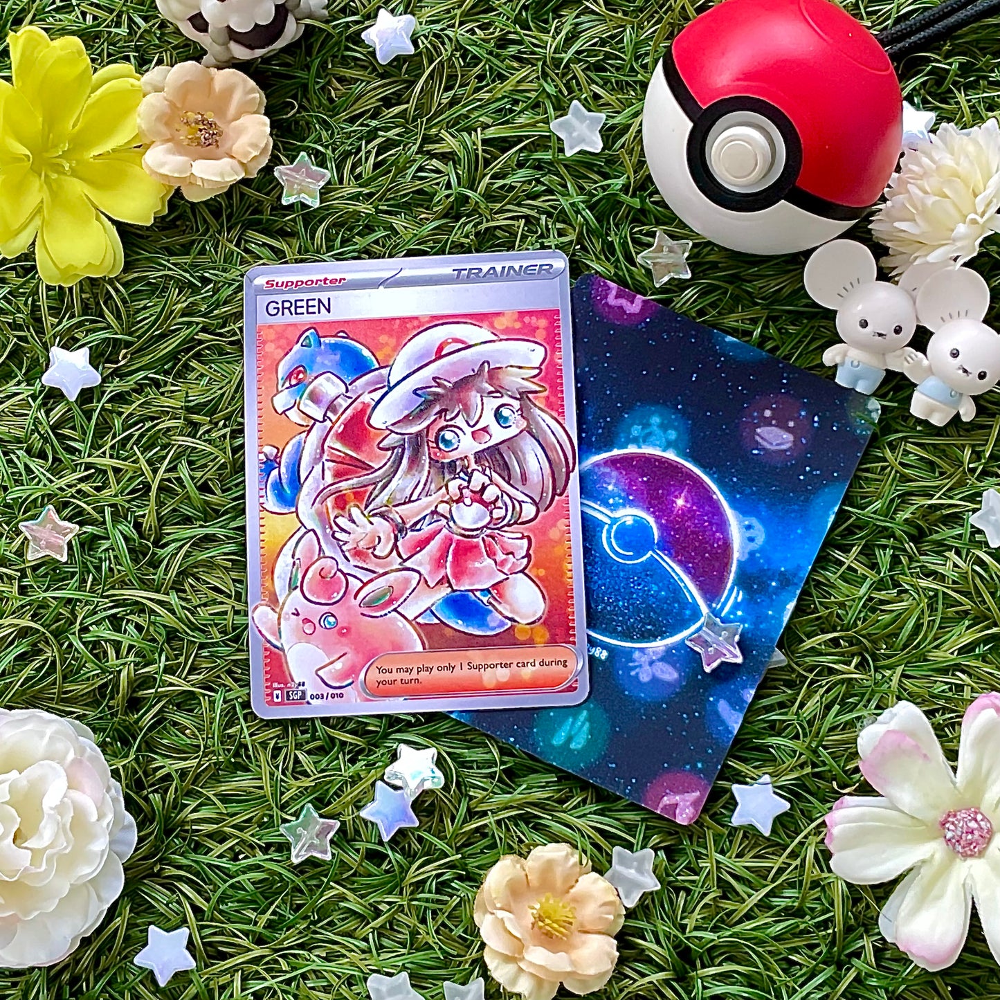 Custom Cards Set 1: Pokémon Trainers (10 designs)