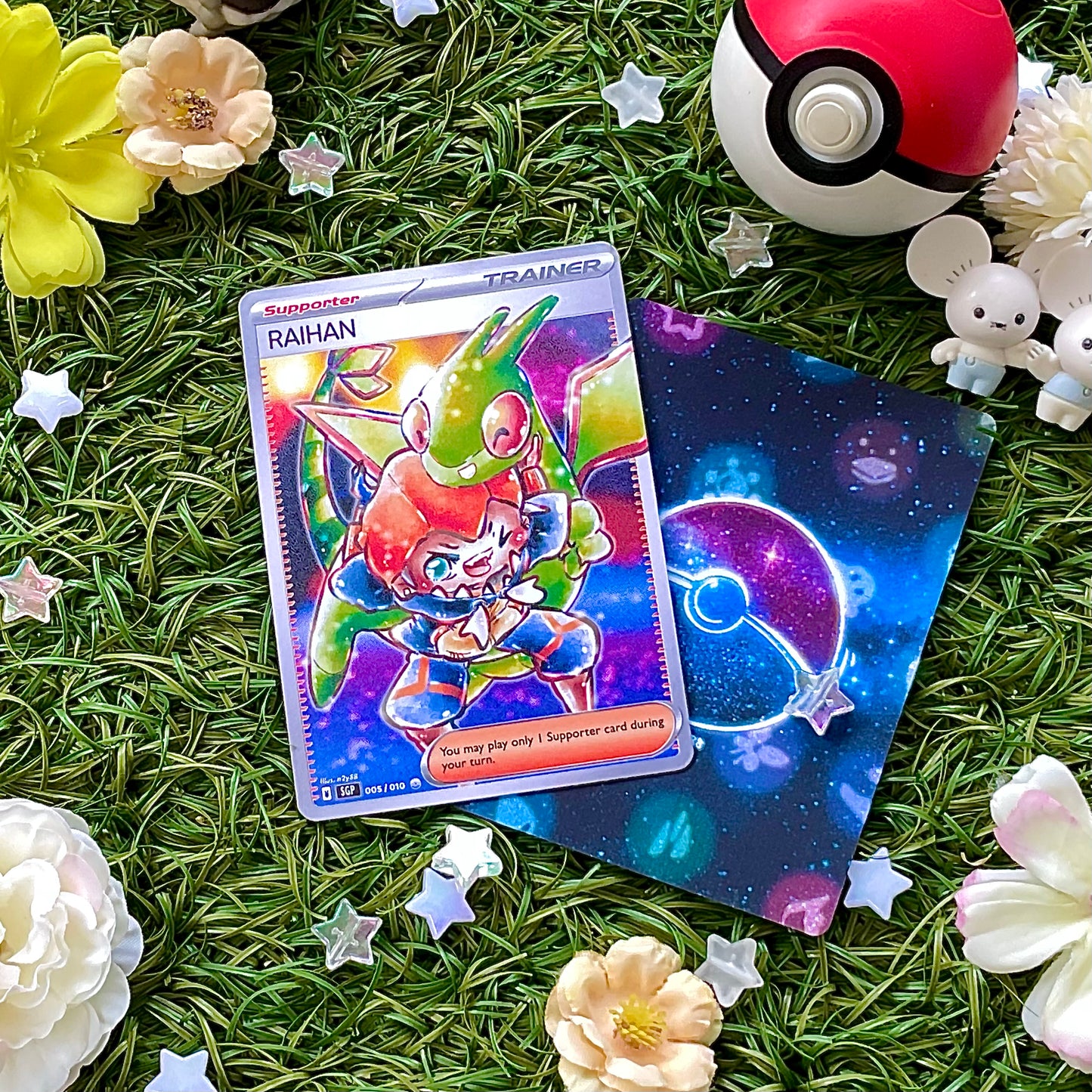 Custom Cards Set 1: Pokémon Trainers (10 designs)