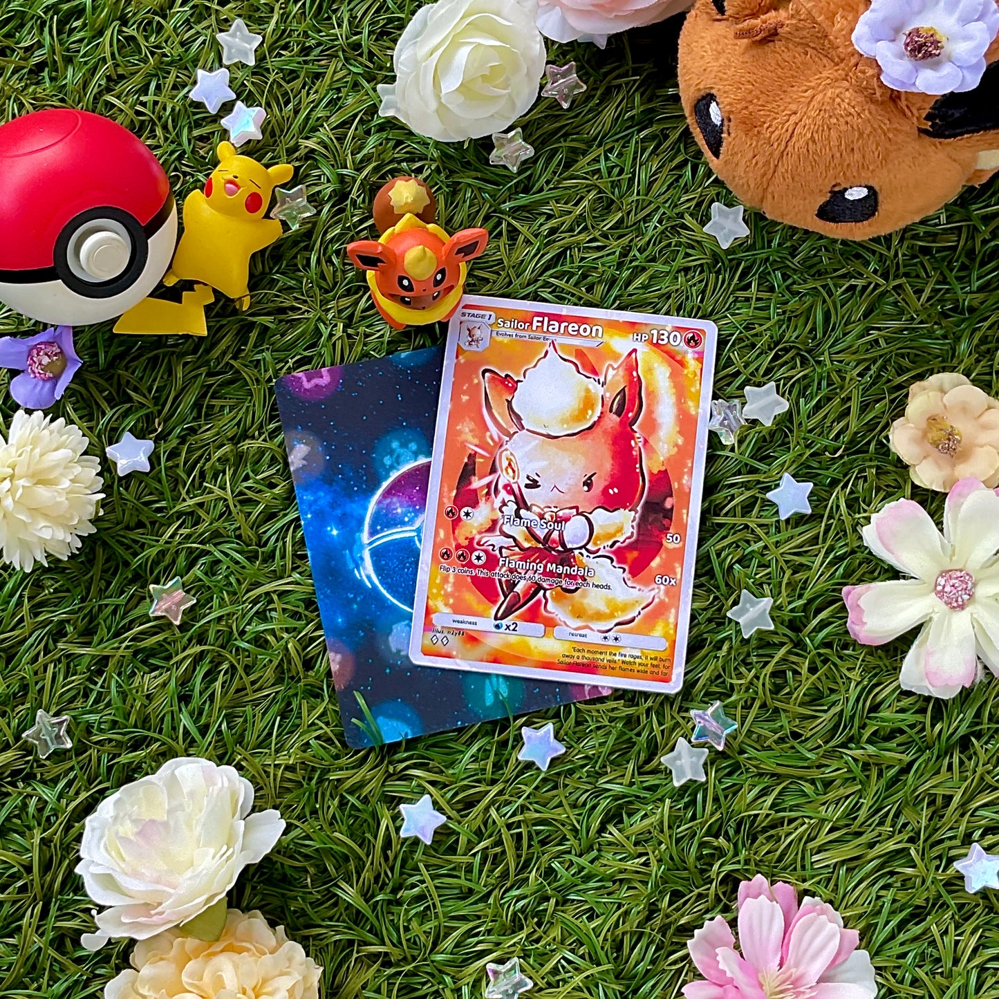 Custom Cards Set 2: Pokémon Eeveelutions (9 designs)