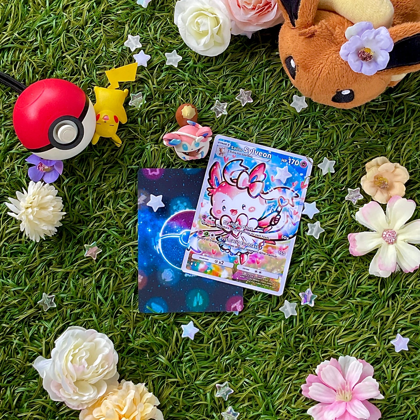 Custom Cards Set 2: Pokémon Eeveelutions (9 designs)