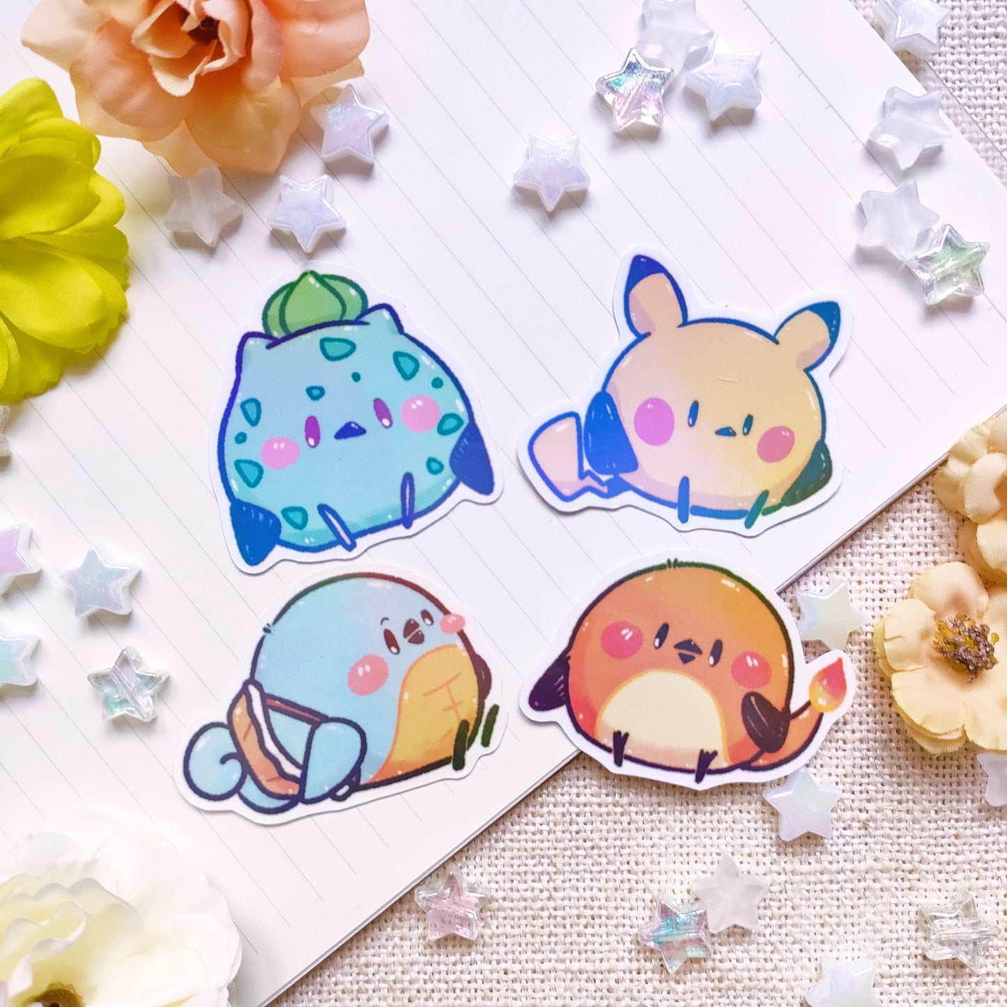 Waterproof, Holographic and Repositionable: Poketama Series Sticker Pack