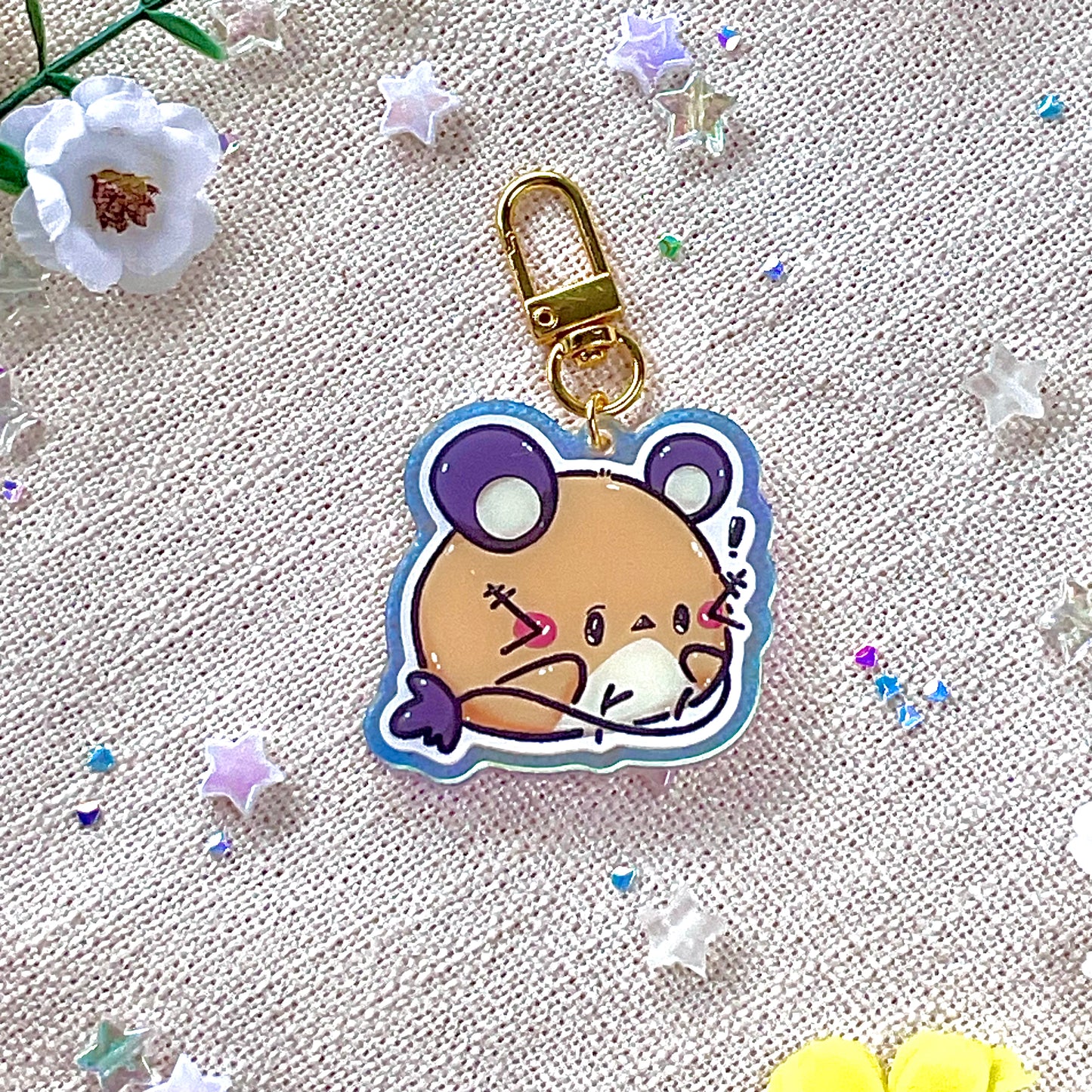 =UPDATED JUL'25= Rainbow Acrylic Charms: Poketama Series