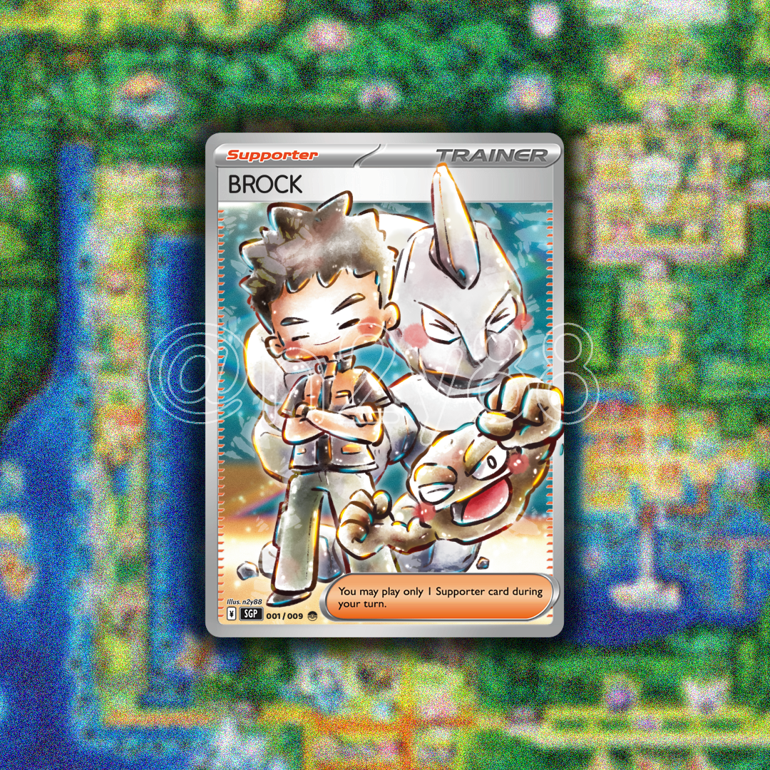 Custom Cardo Set 3: Gen 1 Gym Leaders (9 designs)