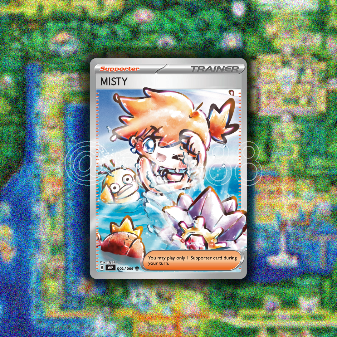 Custom Cardo Set 3: Gen 1 Gym Leaders (9 designs)