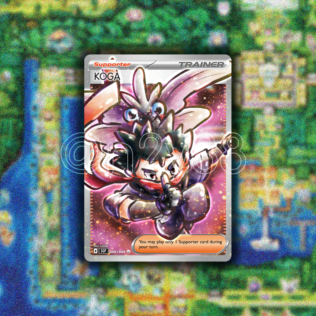 Custom Cardo Set 3: Gen 1 Gym Leaders (9 designs)