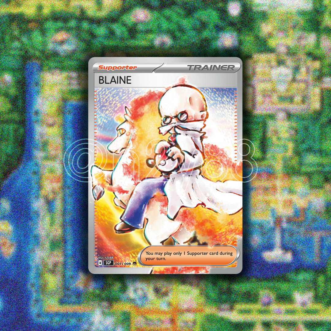 Custom Cardo Set 3: Gen 1 Gym Leaders (9 designs)