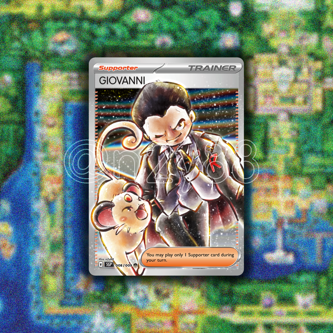 Custom Cardo Set 3: Gen 1 Gym Leaders (9 designs)