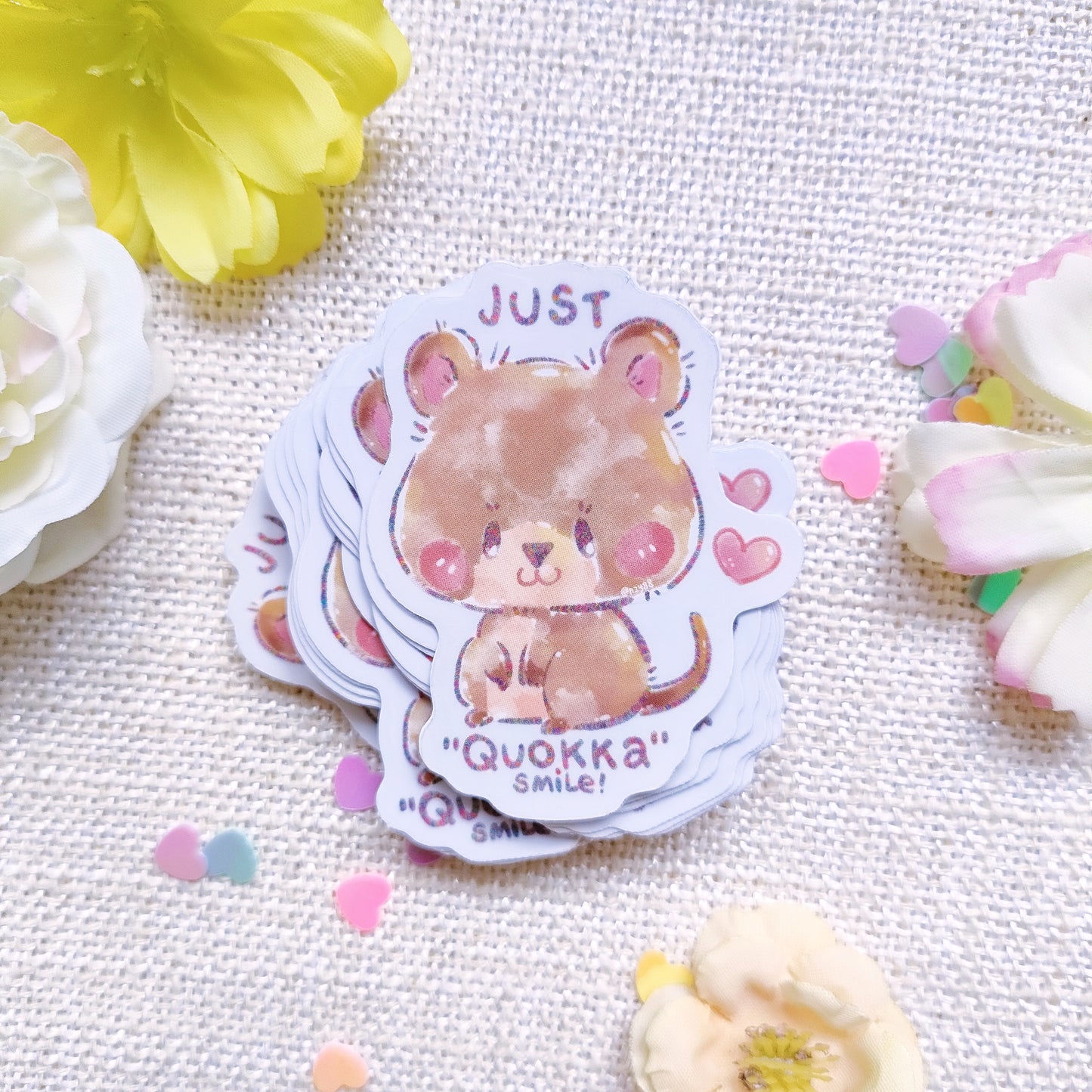 Waterproof, Clear and Durable: Cute Animal Stickers