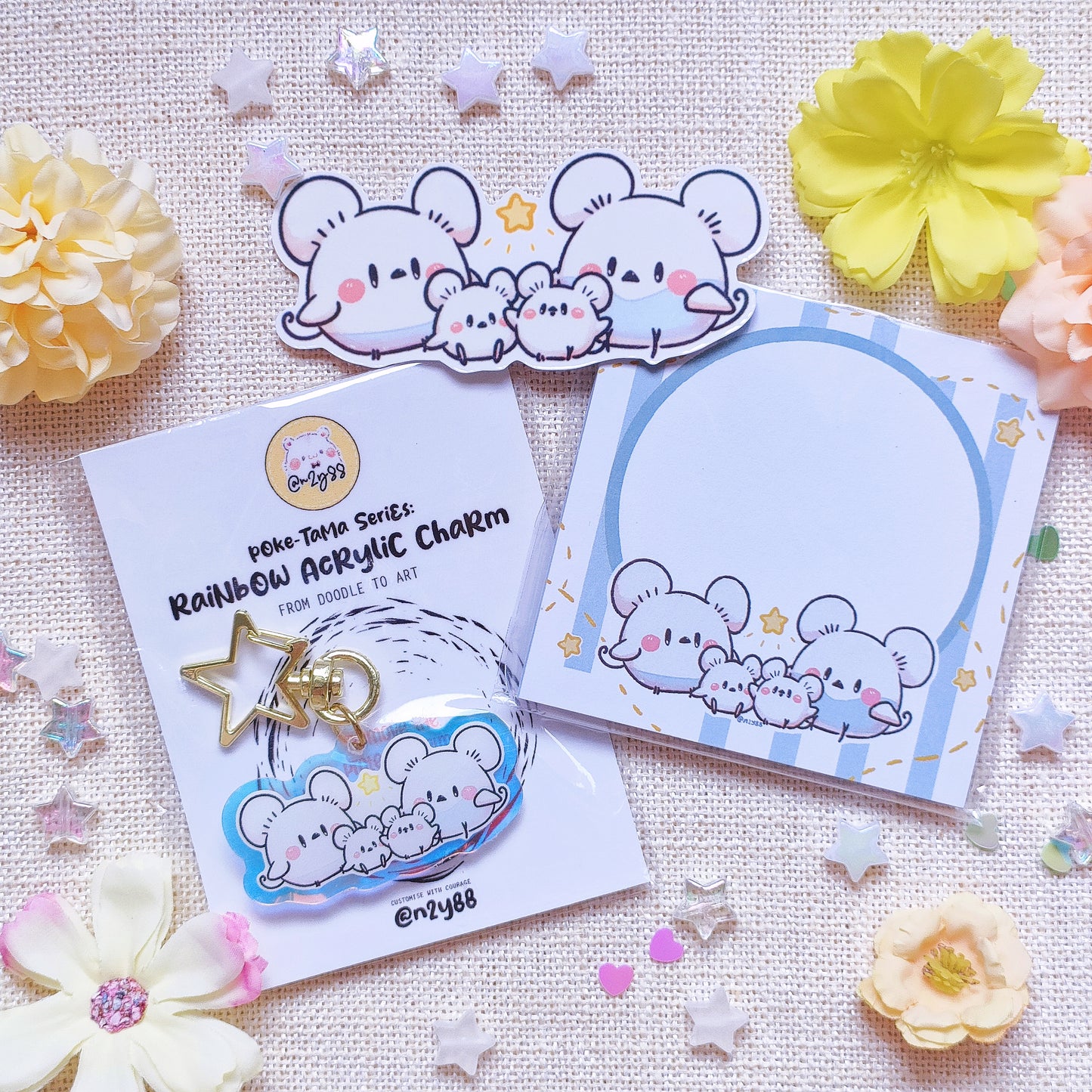 =PRICE REDUCED= Memo Pad (50 Sheets): Poketama Maushold