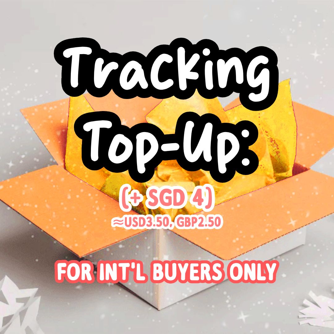 *Top-Up for Tracking (Int'l Buyers only)