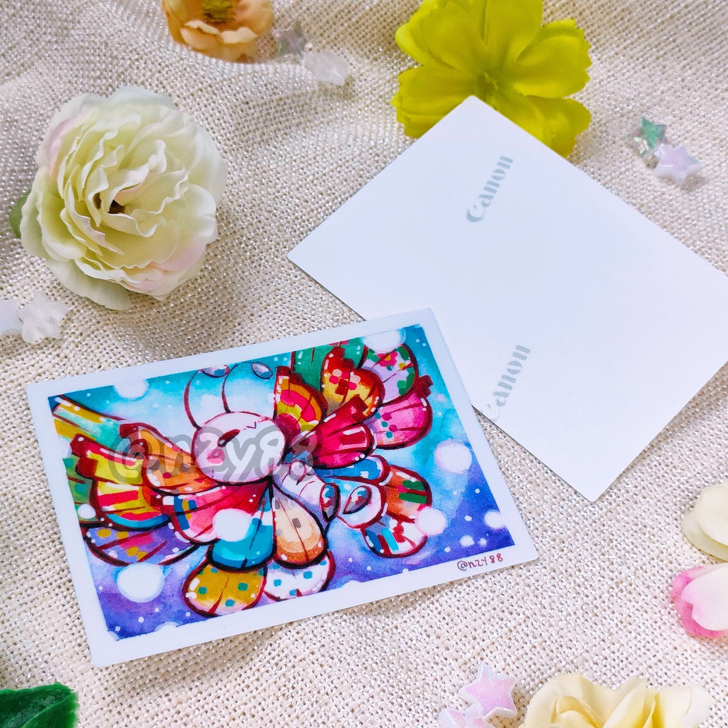 Card Sized Photo Prints: World Watercolor Month x Pkmn (10 designs)